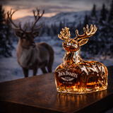 Jack Daniel's Whisky Bottle - Snowman Edition