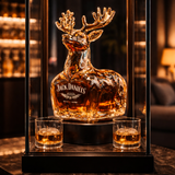 Jack Daniel's Whisky Bottle - Snowman Edition