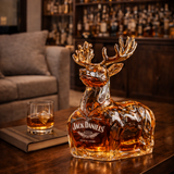 Jack Daniel's Whisky Bottle - Snowman Edition