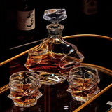 Japanese Crystal Whisky Glass Arashi