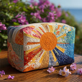 Quilted Makeup Bag Sunny Beam