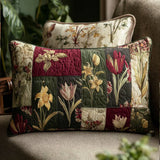 Quilted Cushion Cover - Wildflower Dreams