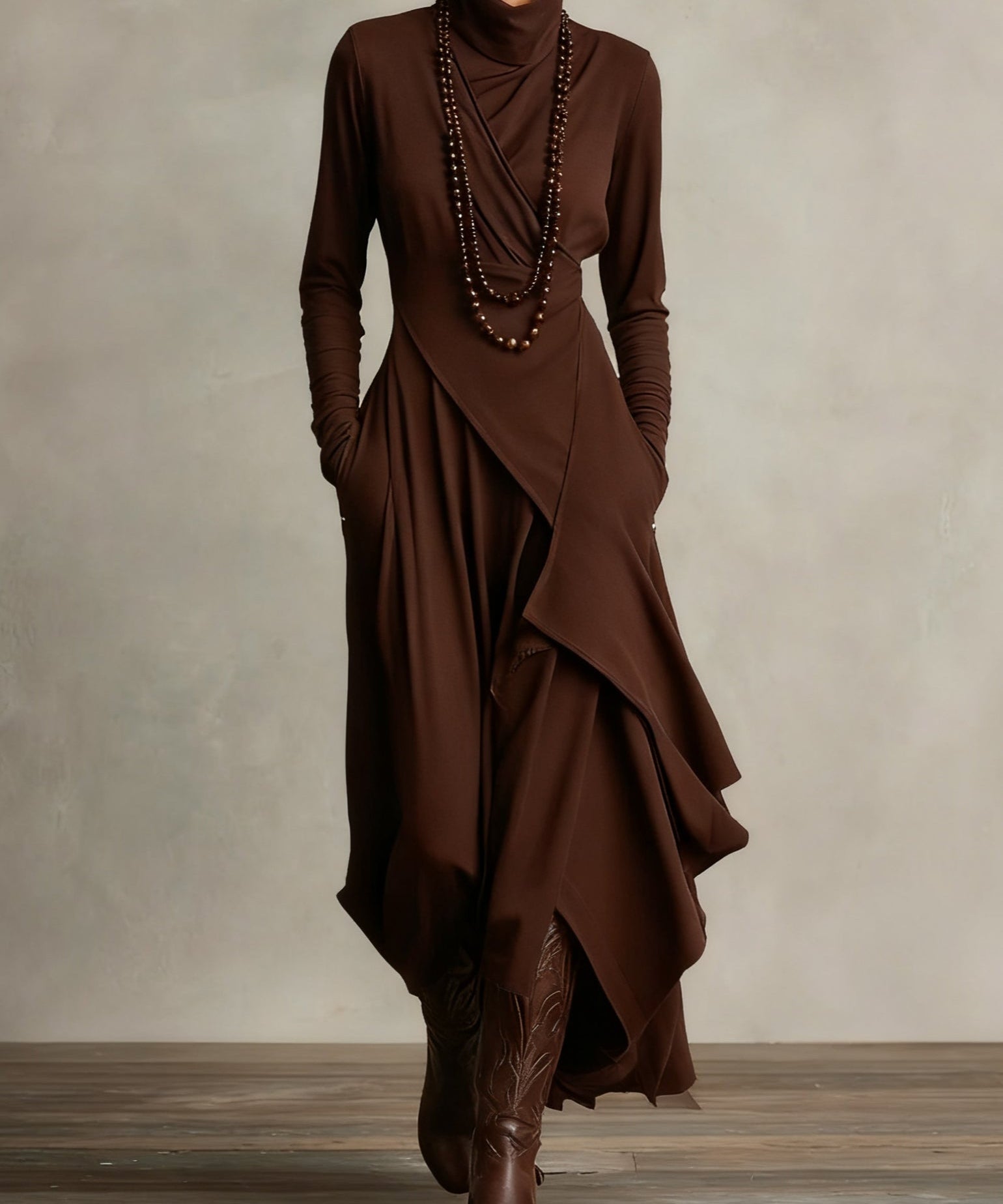 Emmanuelle | Elegant Maxi Dress