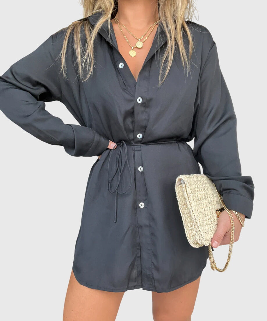 Sylvie | Elegant Pinafore Dress