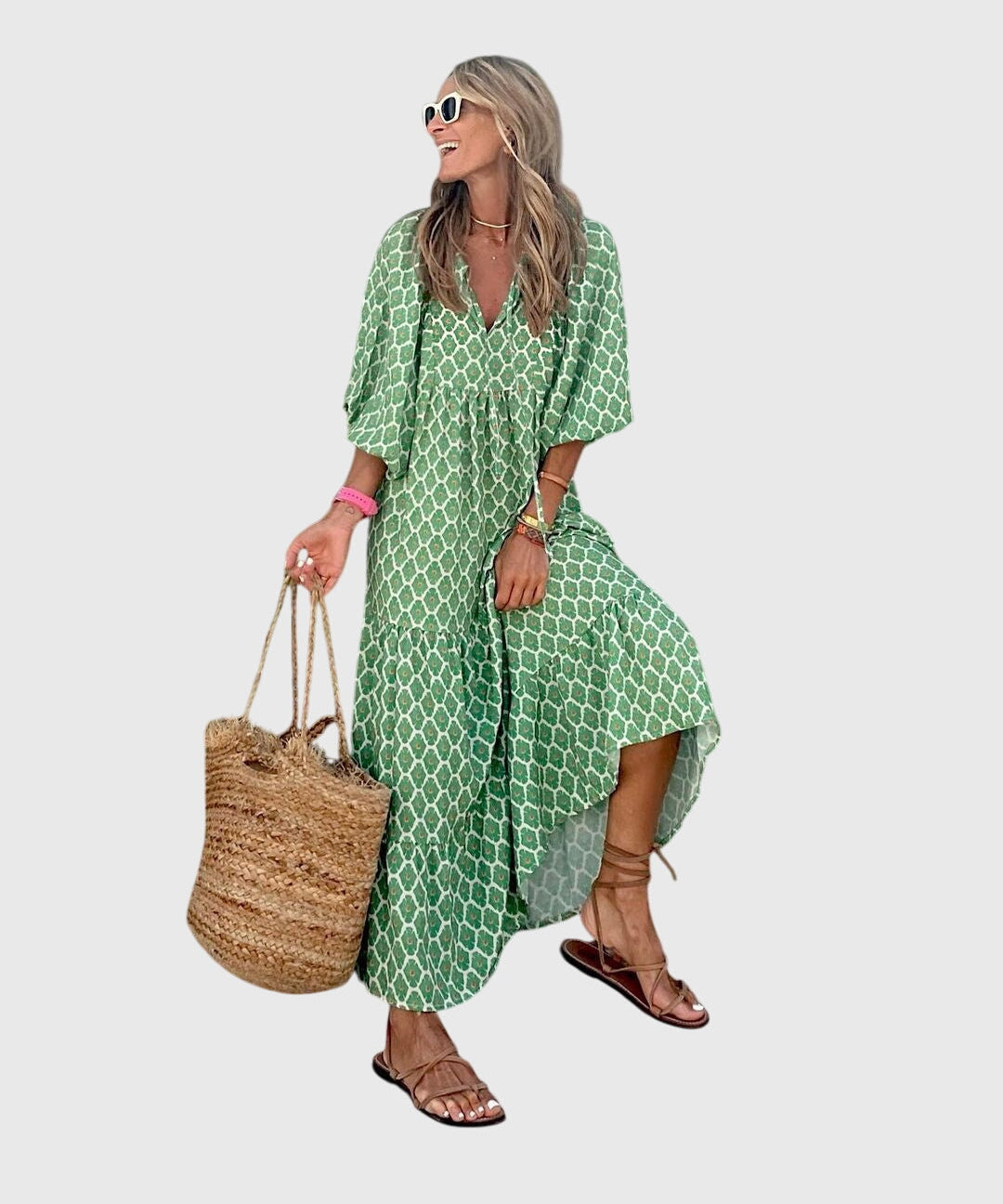 Françoise | Bohemian Maxi Dress
