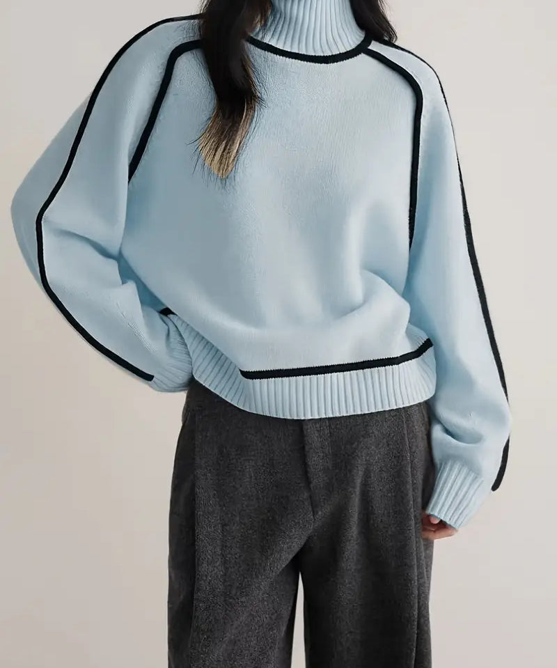 Sandrine | Elegant Roll Neck Jumper