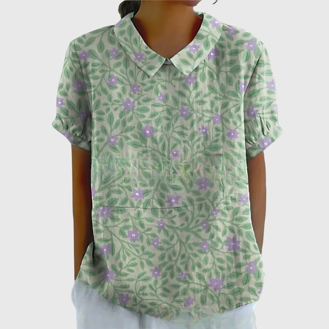 Elise | Floral Blouse