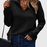 Christine | Elegant Half-Zip Jumper