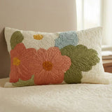Retro Daisy Design Mattress Cover