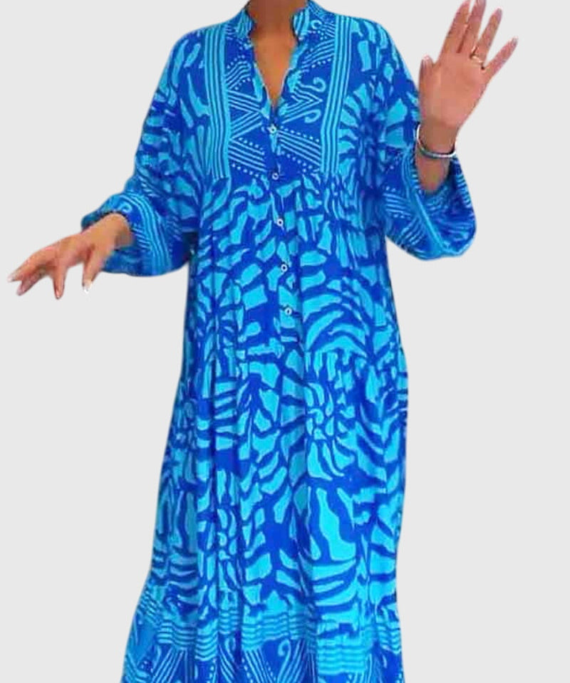 Mckinley | Maxi Dress with Elegant Print
