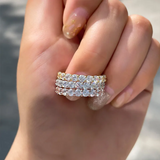 Elise – Double Band Diamond Ring