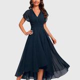 Christine | A-Line Dress with V-Neck