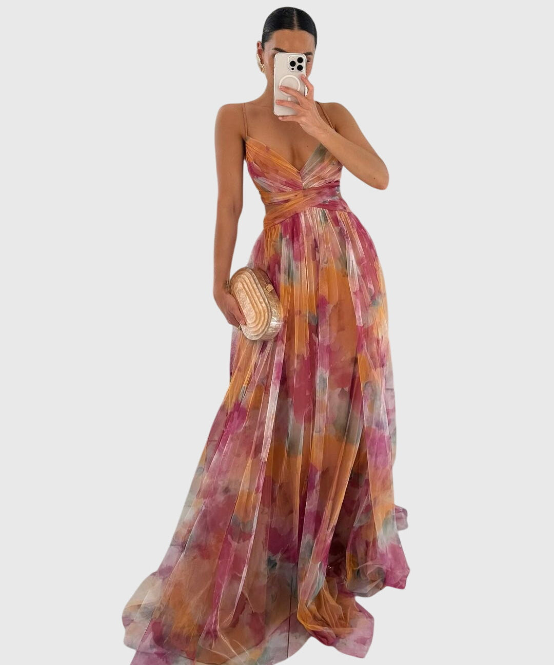 Caroline | Floral Maxi Dress