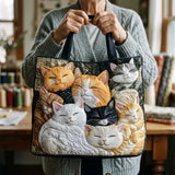 Handmade Bag - Sleeping Kittens