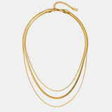 Gold Multi-Chain Necklace