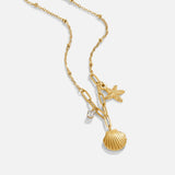 Marguerite – Star Pendant Necklace in Gold