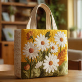 HANDMADE BAG - SUN AND FLOWERS