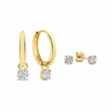 Moon Tears Earring Set