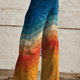 Agnès | Natural Pattern Trousers