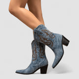 Amélie | Orthopaedic Denim Ankle Boots