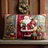 Cushion Cover - Comforting Santa Claus Design