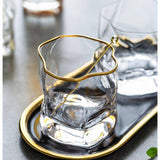 Hoshi Gold Japanese Whisky Glass in Crystal