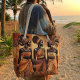 Handmade Beach Bag | Melanina Reinas Brillantes